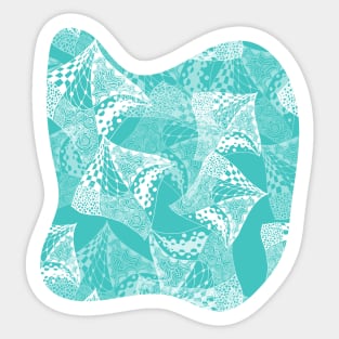 Zentangle pattern 2 Sticker